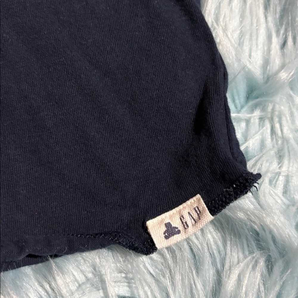 Baby GAP Playtime Favorites Navy Green Short Sleeve Tee sz 4 years